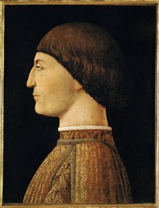 Sigismondo Pandolfo Malatesta ... alkotó: Piero della Francesca