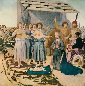 Születés, c1470, 1911 alkotó: Piero della Francesca