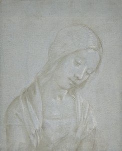 Egy fiatal nő mellszobra, kb. 1495. alkotó: Piero di Cosimo.