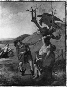 Prométheusz mítosza, 1515 körül (részlet)
