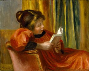 Olvasó lány alkotó: Pierre-Auguste Renoir
