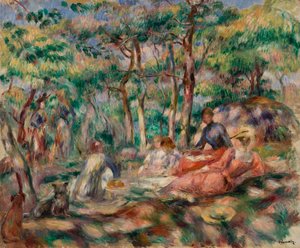 Piknik (ebéd a füvön) alkotó: Pierre-Auguste Renoir