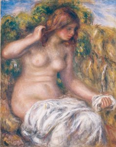 Nő a tavasz mellett alkotó: Pierre-Auguste Renoir