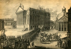 A franciák diadalmas belépése Berlin városába, 1806. október 27., 1921.