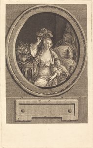 Roxelane alkotó: Pierre Adrien Le Beau after Jean Demosthene Dugourc