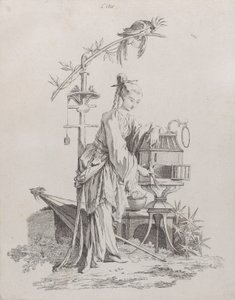 Levegő, A négy elemből, 1738-49.