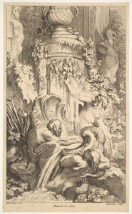 Naiades, Tritons és Priap fürdője, 1736.