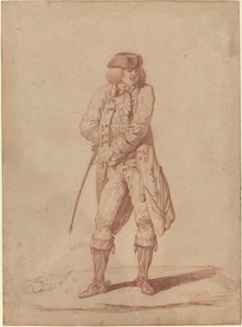 Úriember lovaglással alkotó: Pierre Alexandre Wille