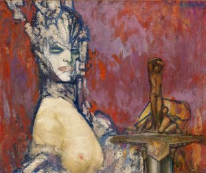Salome (olaj, vászon) alkotó: Pierre Amedee Marcel-Beronneau