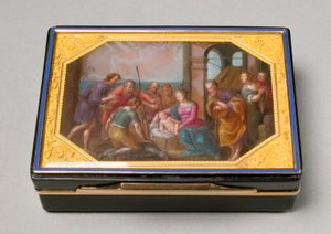 Snuff Box, 1810-20 körül alkotó: Pierre-André Montauban