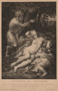Jupiter és Antiope alkotó: Pierre Audouin
