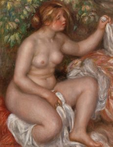 A fürdő után alkotó: Pierre-Auguste Renoir