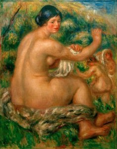 Fürdés után alkotó: Pierre Auguste Renoir