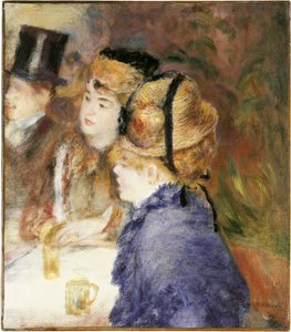 A kávézóban alkotó: Pierre Auguste Renoir