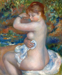 Baigneuse, 1888 alkotó: Pierre Auguste Renoir