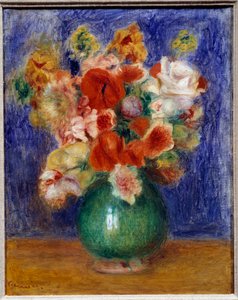 Csokor virág. Pierre Auguste Renoir (1841-1919) festménye alkotó: Pierre Auguste Renoir