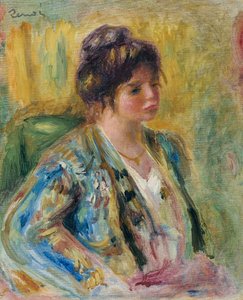 Keleti viseletben lévő nő mellszobra, c. 1895 alkotó: Pierre Auguste Renoir