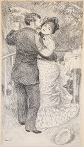 Vidéki tánc, 1883 alkotó: Pierre Auguste Renoir