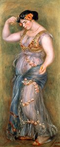 Táncoló lány kasztanyettákkal, 1909 alkotó: Pierre Auguste Renoir