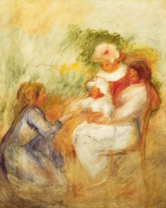 Család; A család c. 1896 alkotó: Pierre Auguste Renoir