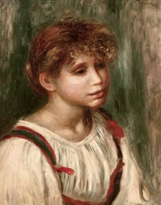 Fiatal breton nő. alkotó: Pierre Auguste Renoir