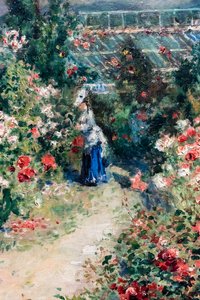La Serre, részlet, 1876 körül (Olaj, vászon)