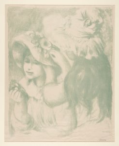 Le Chapeau ?pingl? (A feltűzött kalap) alkotó: Pierre-Auguste Renoir