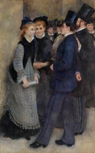 Kilép a Konzervatóriumból alkotó: Pierre Auguste Renoir