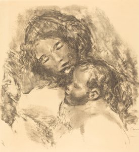 Kismama Maternite, c. 1912. alkotó: Pierre Auguste Renoir