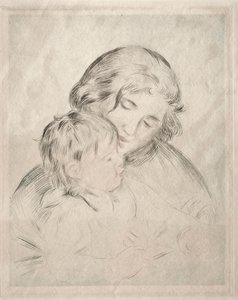 Anya és gyermek alkotó: Pierre-Auguste Renoir