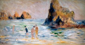 Moulin Huet Bay, Guernsey, ca. 1883 von Pierre Auguste Renoir