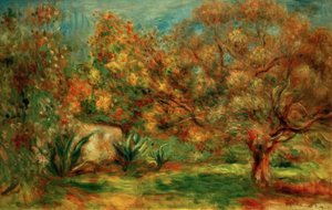 Olíva kert alkotó: Pierre Auguste Renoir