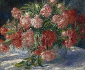 Pünkösdi rózsa, 1880 körül alkotó: Pierre Auguste Renoir