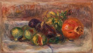 Granatapfel und Feigen von Pierre-Auguste Renoir