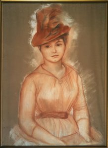 Egy nő portréja alkotó: Pierre Auguste Renoir