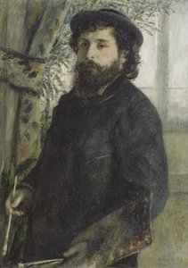 Claude Monet portréja, 1875 alkotó: Pierre Auguste Renoir
