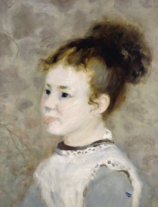 Jeanne Sisley portréja, 1875 alkotó: Pierre Auguste Renoir