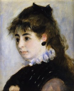 Henriette Henriot kisasszony portréja; Henriot asszony portréja, 1874 alkotó: Pierre Auguste Renoir