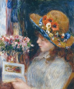 Olvasó lány alkotó: Pierre-Auguste Renoir