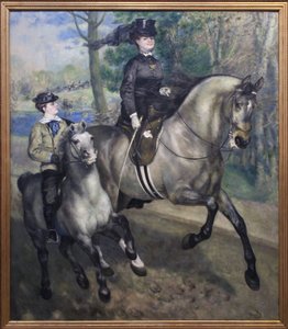 Reiten im Bois de Boulogne