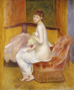 Ülő akt, Pihenő, 1885