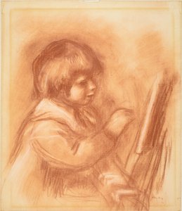 A művész fia, Claude vagy Coco, c. 1906. alkotó: Pierre Auguste Renoir