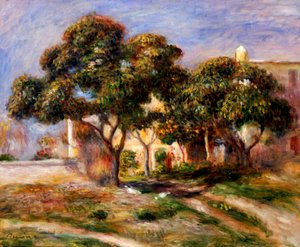 A naspolya fák alkotó: Pierre Auguste Renoir