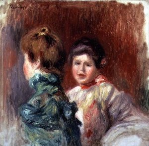 Két női fej alkotó: Pierre Auguste Renoir