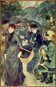 Esernyők alkotó: Pierre Auguste Renoir