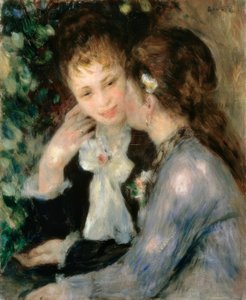 Bizalmas beszélgetések alkotó: Pierre Auguste Renoir