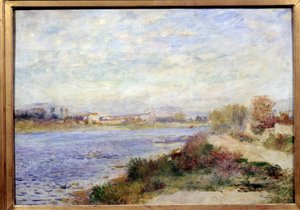 Blick auf die Seine in Argenteuil