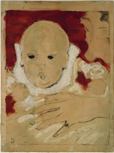Andrée Bonnard és fia, Jean Terrasse alkotó: Pierre Bonnard