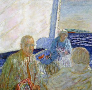 A tengeren, 1924 alkotó: Pierre Bonnard