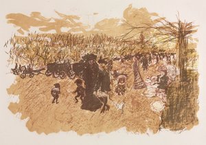 Bois de Boulogne sugárút alkotó: Pierre Bonnard